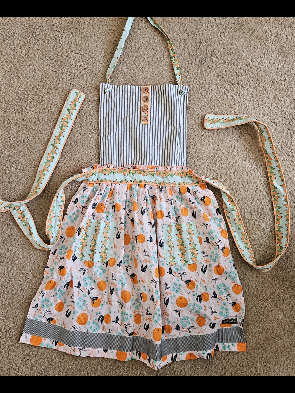 Matilda Jane W/Joanna Gaines Sweet Clementine Apron
